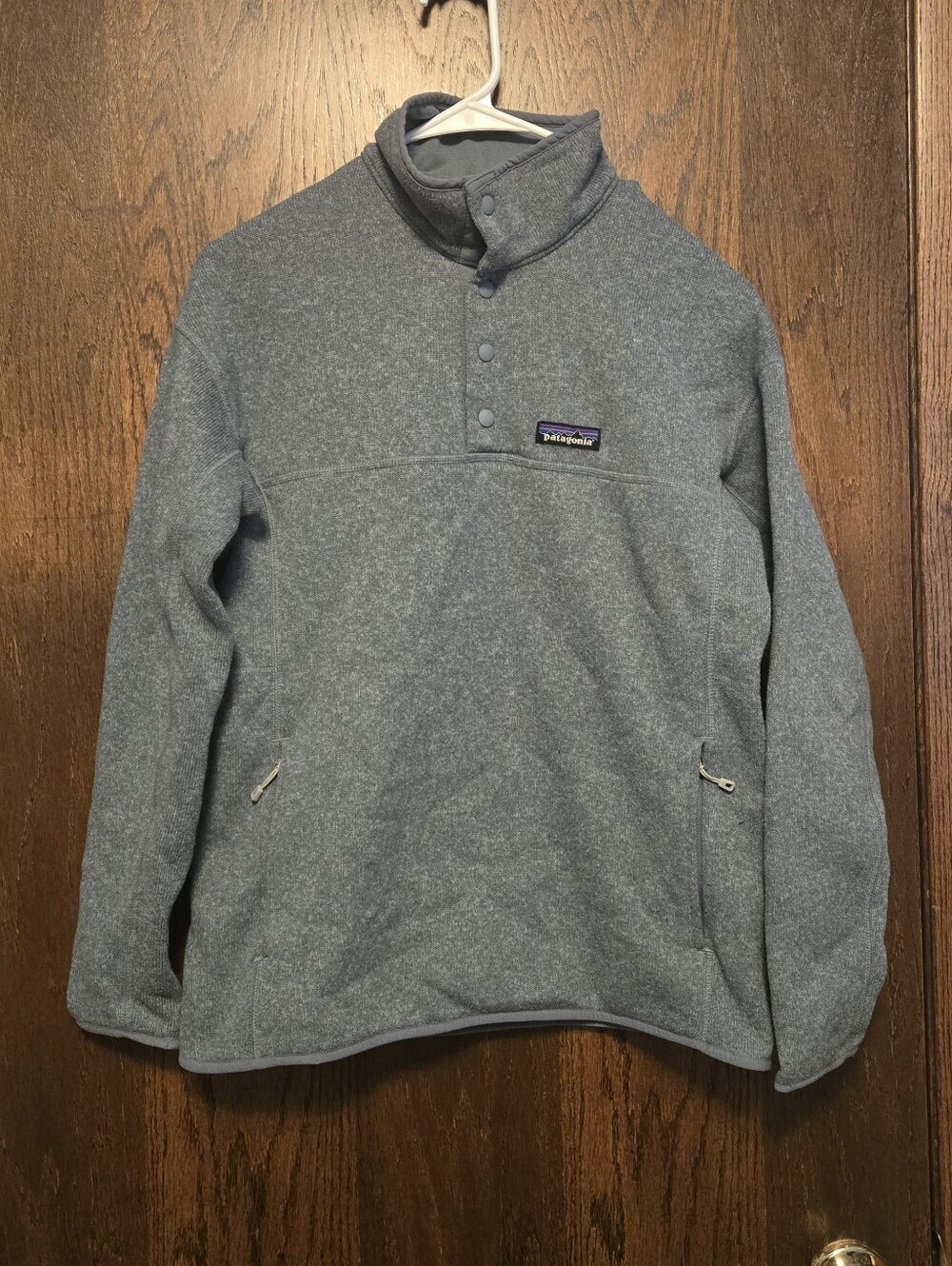 Patagonia Snap Better Sweater- Heather Teal